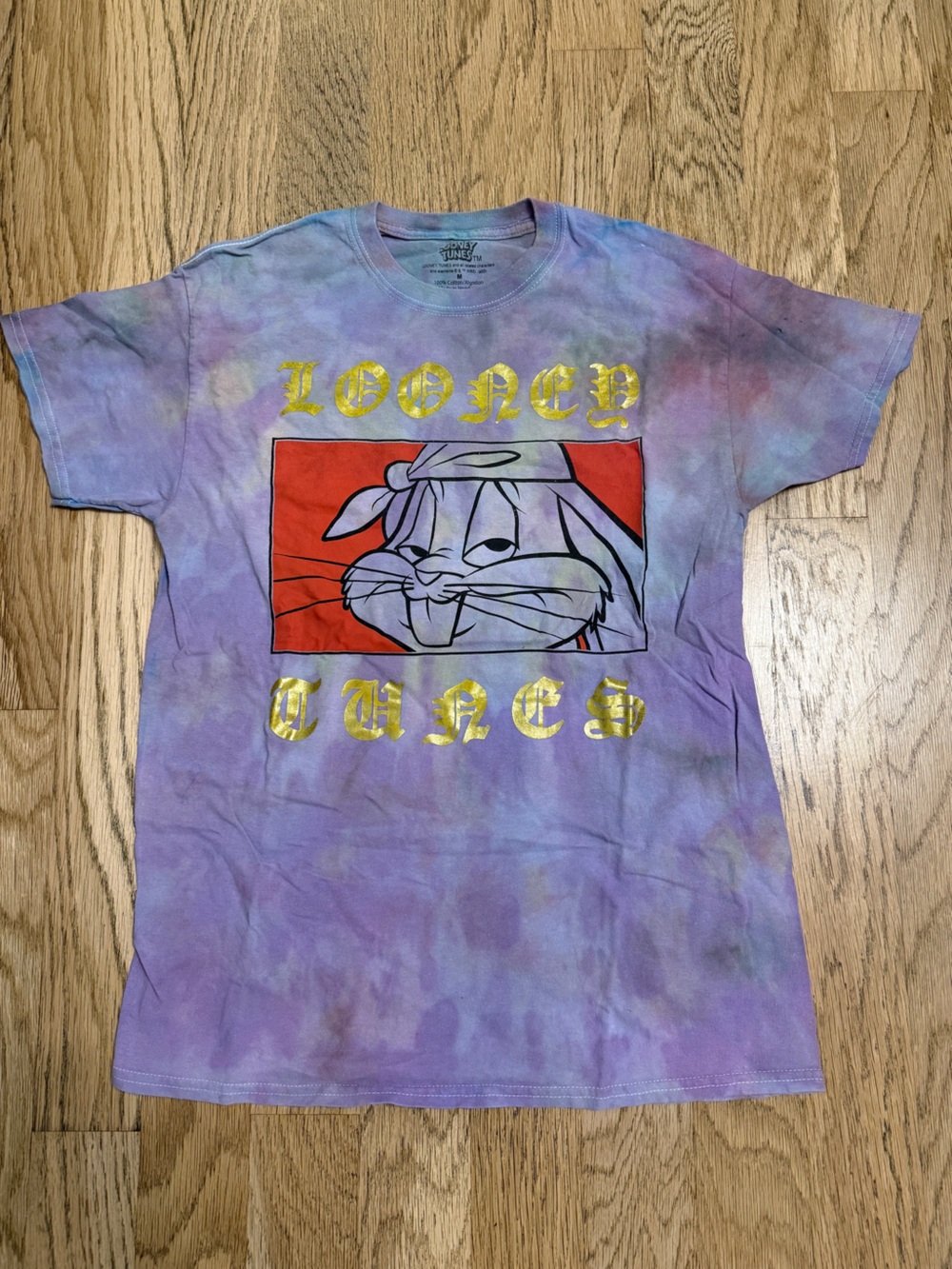 Y2K Vintage Jerry Leigh Looney Tunes Tie dye Tee